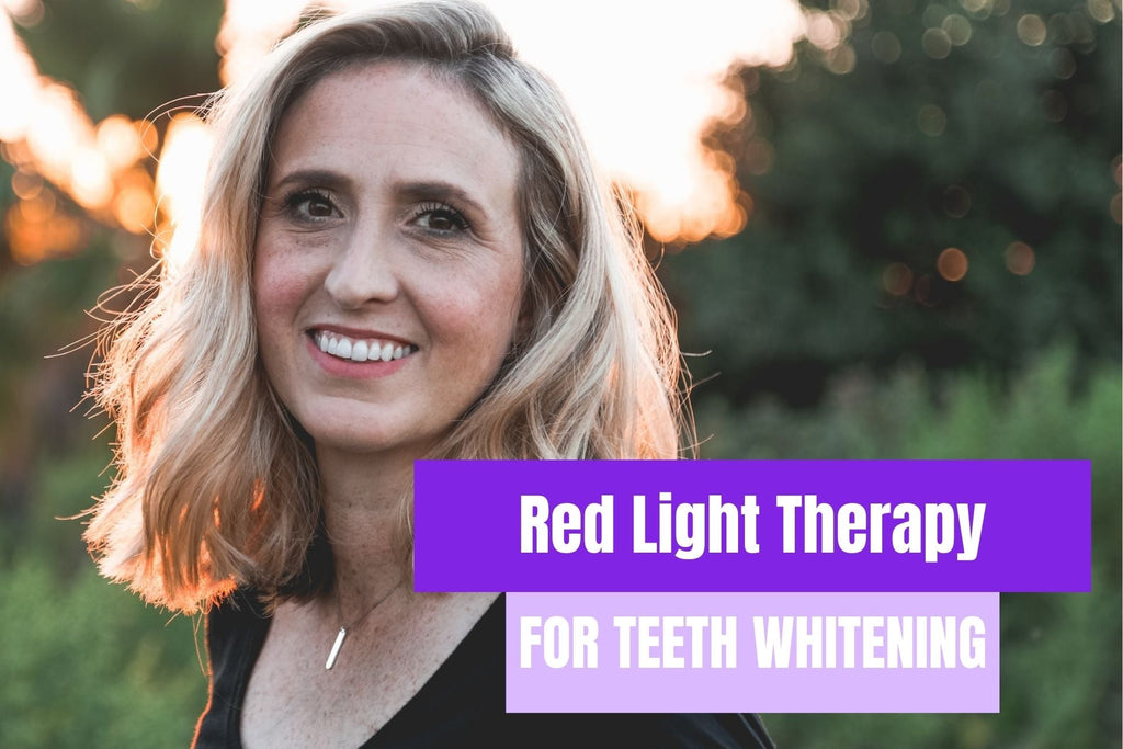 How to Use Red Light Therapy For Teeth Whitening