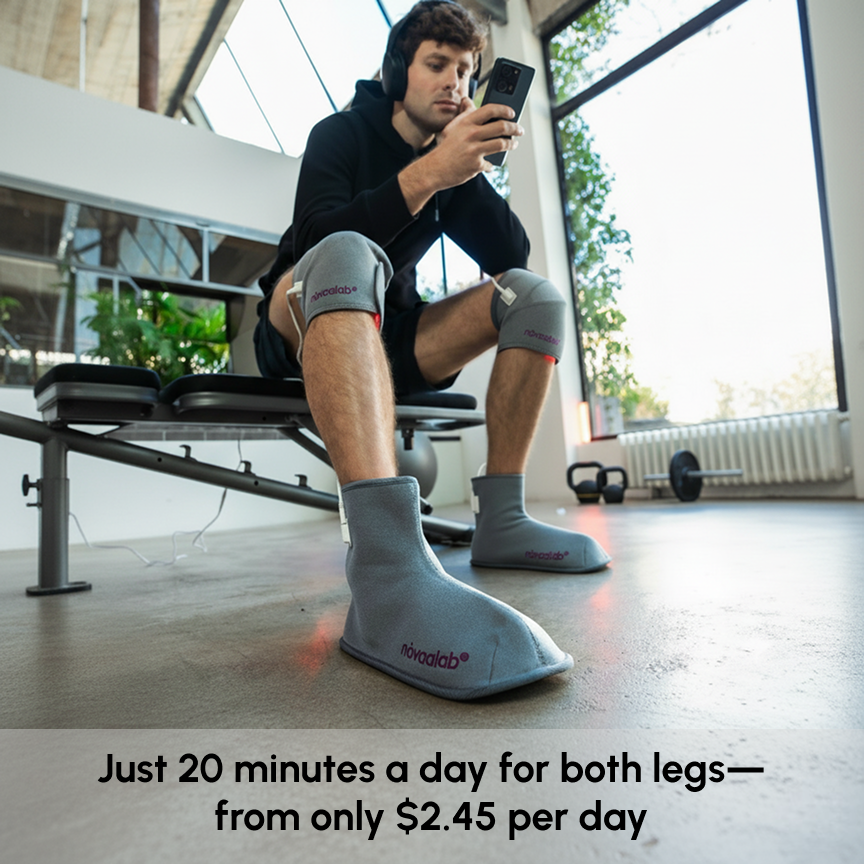 Lighting Boot Novaa Light Boot | Red Light Therapy for Feet | Novaalab – NovaaLab