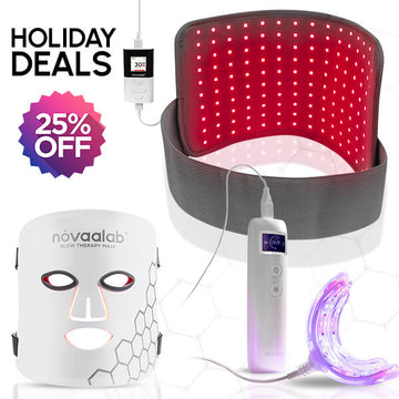 [Full Body Bundle] Novaa Light Pad + Glow Therapy Mask + Novoral Care ...