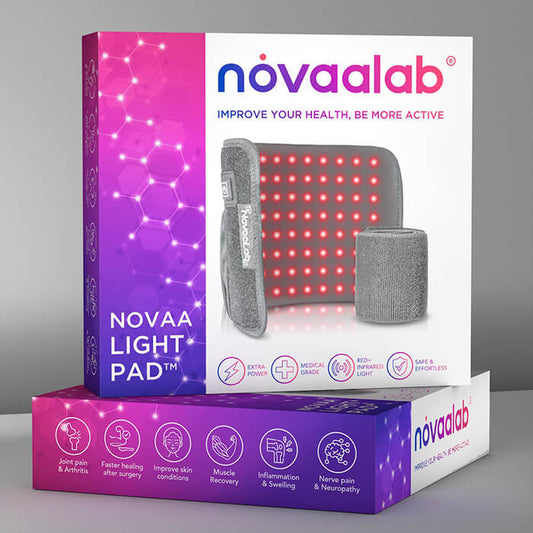 Novaa Light Pad with remote control New Red light therapy at home NovaaLab